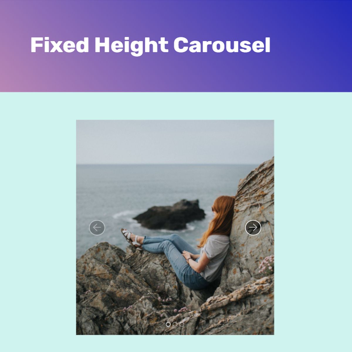 CSS Bootstrap Image Carousel